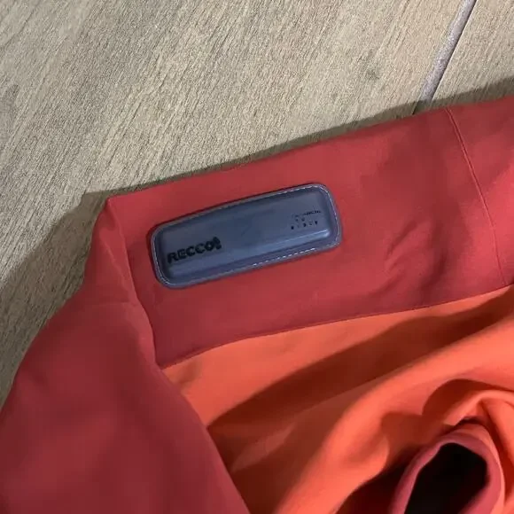 Arc’teryx Women’s M Ski Shell Jacket RECCO Avalanche Orange Hooded Snow - Picture 12 of 16